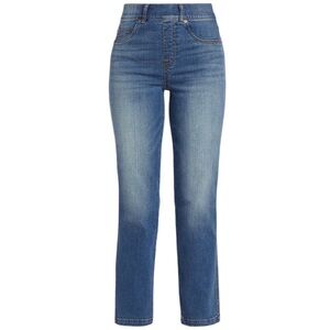 Spanx Straight-Leg Ankle Jeans Vintage Indigo Size‎ 1X